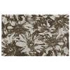 BIANCHERIAWEB Tappeto Salotto Velour Retro Antiscivolo Fantasia Moderna Floreale Disegno Fior Di Loto Colore Fango by Suardi