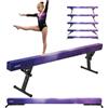 VEVOR Trave di Equilibrio per Ginnastica per Bambini, Altezza Regolabile 241 cm 5 Livelli, Capacità di Carico 158,7 kg, Trave Ginnastica Artistica di Equilibrio per Casa Palestra, Galassia