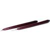 Mercury Candele 2 Pezzi a Stelo Bordeaux Lucido 25 cm di Mercury