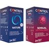 CONTROL Kit Stimulation Mix Cofanetto di Preservativi Stimolanti e Classici, 48 Profilattici