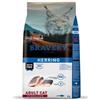 Bravery Gatto Adult Aringa Sterilizzato - Crocchette, 2 kg Prezzo x 2 unità