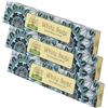 NKlaus 3X bastoncini di incenso White Sage - 45g incenso tradizionale dall'India, pulizia di ambienti e aura, profumo naturale, bastoncini Masala arrotolati a mano