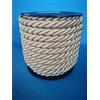 PIZZITALIANI LACES & RIBBONS SINCE 1953 PIZZITALIANI Passamaneria decorativa - Cordone Intrecciato 10mm x 10m, GIALLO GRANO - Corda Decorativa flessibile, Cordoncino per decorazioni e Artigianato, Made in Italy