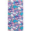 Northwest Hello Kitty - Telo mare in microfibra, 76,2 x 152,4 cm, motivo: popcorn party