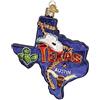 Old World Christmas Vecchio mondo Natale Stati Uniti vetro soffiato ornamenti per albero di Natale Texas