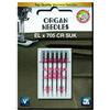 Organ Needles 5487000BL Aghi in Blister, Argento, 80/90 Größe