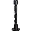Casablanca modernes Design Casablanca - Candelabro Phillip in resina sintetica, colore: nero, altezza 74 cm x larghezza 24 cm