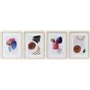 DKD Home Decor Tabella della marca DKD Home Decor Polistirolo Astratto (4 Pezzi) (35 x 2,5 x 45 cm) (Riferimento: S3018202)