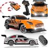 Overmax X-TIREBURNER Macchina Radiocomandata RC per Drift, Macchina Telecomandata per Bambini 8+, 1:16, 20 km/h Portata fino a 80 m, 4WD, 2 Batterie 500 mAh Set di Ruote e Ostacoli Scocca Accessoria