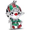 The Charmery Charm con self natalizio in argento 925, compatibile con Pandora, Trollbeads, Chamilia, Biagi e molti altri braccialetti britannici