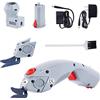 MXBAOHENG WBT-1 tessuto elettrico forbici forbici cesoie di taglio elettrico portatile tessuto cutter macchina (2 teste di taglio (A+B))
