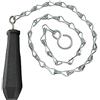 Merriway Bulk Hardware - Catena per cassetta alta WC, con manico in gomma