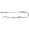 TRIXIE V-Linea Soft Rope, L-XL, 2 m/6 mm, salvia - guinzaglio regolabile per cani di grossa taglia in rugiada intrecciata, regolabile in 3 posizioni - 1985316