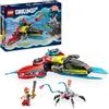 LEGO DREAMZzz Jet-Controller di Cooper, Gioco di Ruolo Creativo 3 in 1 per Bambini e Bambine da 7 Anni Trasformabile in Aereo o Elicottero Giocattolo con Personaggio, Idea Regalo Fantasy 71489