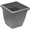 Tildenet Gardenware | Vaso da fiori quadrato da giardino | 30 cm | Antracite|FPSQ32-A