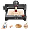 LONGER Ray5 Mini macchina per incisione laser da 2,5 W, macchina da taglio ad alta velocità 12.000 mm/min, area di incisione 140 x 130 mm, funzione Wi-Fi integrata