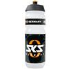 SKS GERMANY LOGO BOTTLE LARGE Bottiglia da 750 ml in design GERMANY (accessorio per tutti i comuni portaborracce, valvola push-pull a prova di perdite, forma ergonomica, coperchio rimovibile)