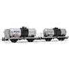 RIVAROSSI HR6607 Set 2 carri cisterna da 27m3 tipo M3 noleggiati Mobil, FS