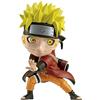 BANDAI VE63383 Shippuden Chibi Masters 8 cm Anime Uzumaki Kawaii Naruto Figura, colori multipli