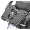 Givi Attacco Posteriore In Alluminio Nero per Bauletto Monokey Gi