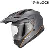 Acerbis Casco Moto Adventure Acerbis Attack Grey Orange