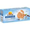 Céréal | Biscotti Gusto Nocciola con Gocce di Cioccolato Senza Zuccheri, Ricco di Fibre, 132G
