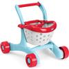 Chicco Carrello Primi Passi 2in1, Robusto con Ruote, Primi Passi per Bambini, Gioco di Ruolo Spesa e Forme, con Sedile per Bambola, Gioco Creativo, Include 3 Frutti, Giochi Primi Passi, 9-24 Mesi