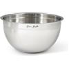 H&H by Bruno Barbieri - Bowl in Acciaio Inox 18/10 Ø20 cm, Ciotola da Cucina per Uso Domestico, Ideale per Mescolare, Impastare e Servire, Lavabile in Lavastoviglie