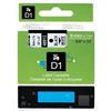 compatibile con DYMO Nastro Nero su Bianco (9 mm X 7 m) per DYMO 500TS (S0720680) 40913, 41913