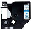 compatibile con DYMO Nastro Blu su Bianco (12 mm X 7 m) per DYMO D1 (S0720540, 45014)