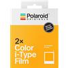 Polaroid Originals 4836 Pellicola I-Type Colori, Doppio Pacco, Cornice Bianco