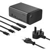 Belkin Hub USB-C, Dock 11 in 1 GaN USB-C da 150 W Pro, docking station multiporta, porte USB-C, USB-A, Ethernet, SD, MicroSD, 3,5 mm, porte HDMI 4K per 3 display - Compatibile con MacBook Pro e altri