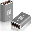 AXFEE 2 adattatori HDMI femmina a femmina, 8K a 60Hz, accoppiatore HDMI per 8K, 4K a 120Hz, 2K, 1080p, 3D, ARC, HEC, HDCP - laptop, HDTV, PC, monitor, PS, Xbox, DVD