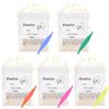 OFFCUP Elastici Ortodontici, 500 pcs Elastici in Gomma Ortodontica, Elastici Dentali Ortodontici, Elastici Multiuso, 5 Posizionatori da Apparecchio per Gli Elastici (Volpe da 4/1 Pollici)