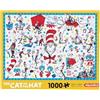 AQUARIUS Puzzle da 1000 pezzi con licenza ufficiale Dr. Seuss Merchandise & Collectibles - Senza abbagliamento - Precisione Fit - 50,8 x 71,1 cm