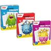 HABA Monster - Set di 3 emozionanti giochi di carte per bambini dai 4 anni in su, stimola l'attenzione e la creatività, ideale per le serate di gioco, 2013792