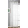Gardinenbox Tenda con occhielli, trasparente Uni, tenda Stores, con occhielli in piombo per soggiorno, 20332-cn, 100% poliestere, bianco, altezza x larghezza 225 x 140 cm