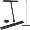 Cozary Tergivetro per Doccia con Manico Telescopico Regolabile (30-89 cm) | Lama da 30 cm per Acqua, Schiuma e Peli di Animali | Per Bagno, Vetri, Finestre e Cucina | Include Gancio a Ventosa