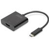 Digitus Da-70852 Cavo e Adattatore Video 0,15 M USB C Hdmi Type A Standard Nero