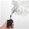 StagesFogger Macchina del fumo portatile, macchina per nebbia per esterni a batteria con telecomando senza fili per DJ Party Disco Wedding Halloween, Regalo (Nero)