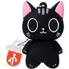 BORLTER CLAMP 32GB Chiavetta USB, Chiavetta USB 2.0 Memory Stick Flash Drive Thumb Drive per Archiviazione Dati Esterna Regalo a Forma di Gatto dei Cartoni Animati