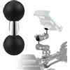 BANTI Ram Mount Moto Accessori Supporto a Sfera da 1 pollici a Testa Sferica Compatibile con RAM Dual Ball Socket Arm Ball Adapter per Moto Bici 25mm