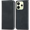 TOMYOU Cover Portafoglio Per Xiaomi Redmi Note 14 4G - Custodia Flip Antiurto In Ecopelle Grigia Con Slot Carte E Supporto - 4