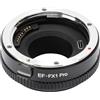 VILTROX EF-FX1 Pro Adattatore per Obiettivo con Messa a Fuoco Automatica, Convertitore per Obiettivo Compatibile con Obiettivo Canon EF/EF-S per fotocamera Fuji X-Mount X-H1 X-PRO2 X-T1/2/3/20/10