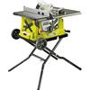 RYOBI Sega da banco elettrica RYOBI 1800W 254mm - base retrattile - ruote - prolunga - RTS1800EF-G