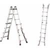 Svelt Scalissima GR SSCAL008/A, 2x8 gradini, 4.02 m - Scala in alluminio telescopica - Altezza stimata operativa 5.02 m