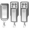 Puiseno 3 PZ Telecomando 114253,4 Pulsanti Telecomando Cancello Porta Garage Compatibile con AVIDSEN 114253 104257 104251