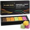 Fumino Multipack di Lussuosa Cera Fresca Profumata da Sciogliere Wax Melt Tart Fumino Pacchetto Fuoco & Ghiaccio 12 Cere da Fondere 6 Fragranze dalla Profumazione Intensa con Cera d'Api e Olio di Cocco