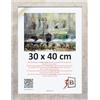 3-B Cornice portafoto ISEO - grigio (struttura in cemento) - 30 x 40 cm - Cornice in legno, cornice per documenti con vetro acrilico
