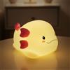 LEIGHT Luce Notturna Bambini - LED Ricaricabile con Controllo Touch - Lampada da Comodino per Cameretta, Regalo Perfetto per Neonati e Bambini G (Axolotl Night Light)